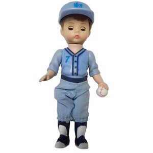 Vintage 2005 Madame Alexander Team Mates Boy Baseball McDonald’s Blue Boy #4